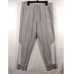 Puma Women's Gray DryCell Modern Sports Jogger Pants Cotton Size XL